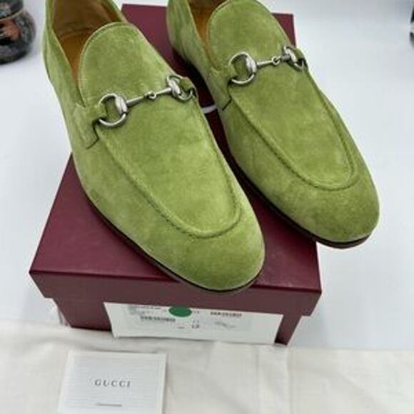Men's Gucci, jordaan horse bit loafers size 11 fits 12 US made in Italy - Picture 13 of 13